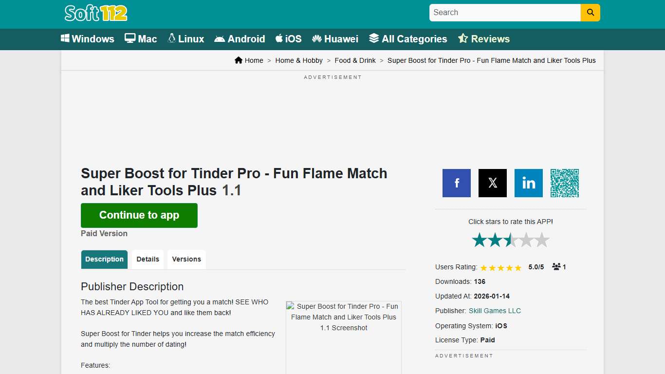 Super Boost for Tinder Pro - Fun Flame... Free Download