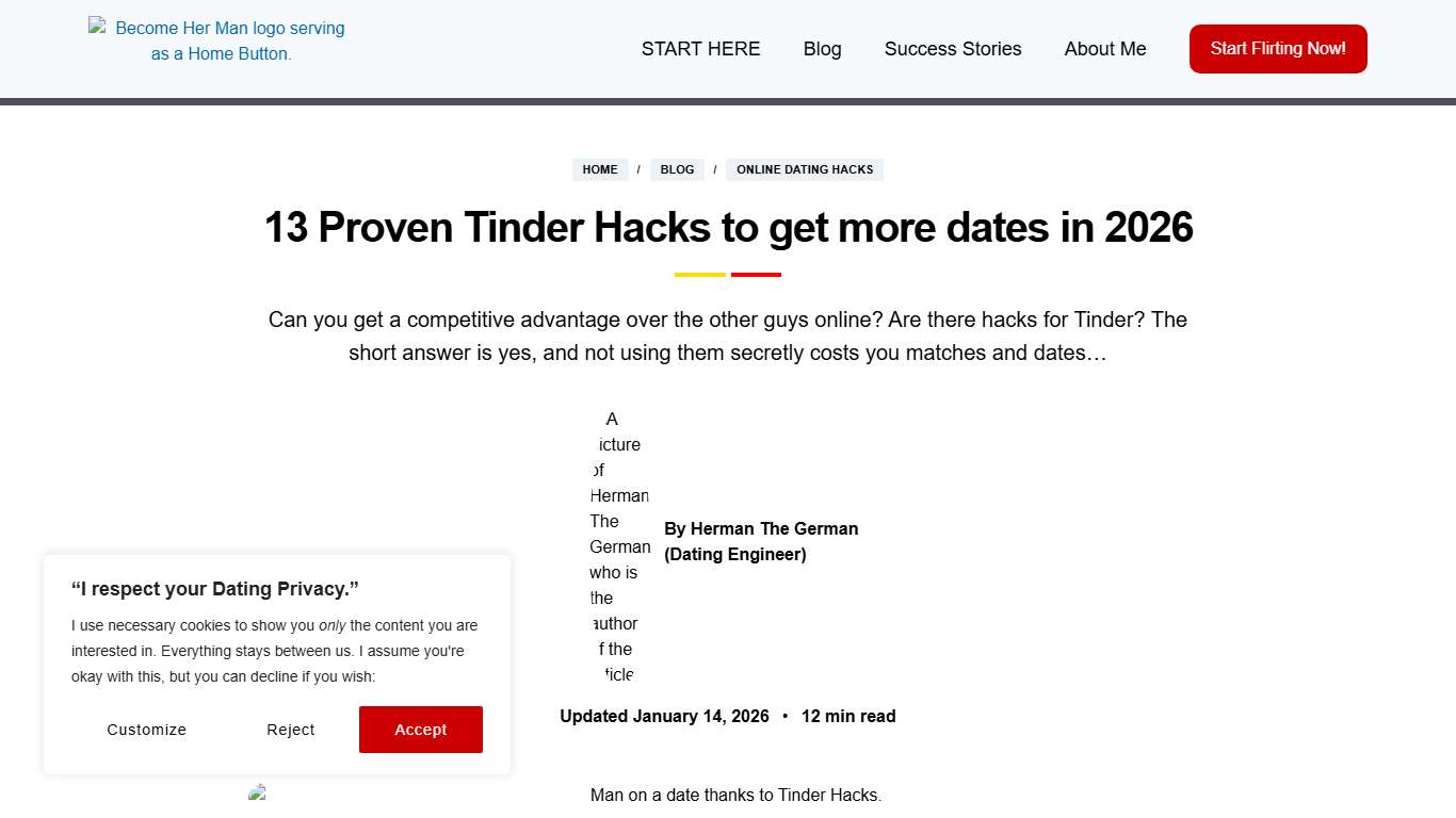 13 Proven Tinder Hacks To Get More Dates [Updated For 2025]